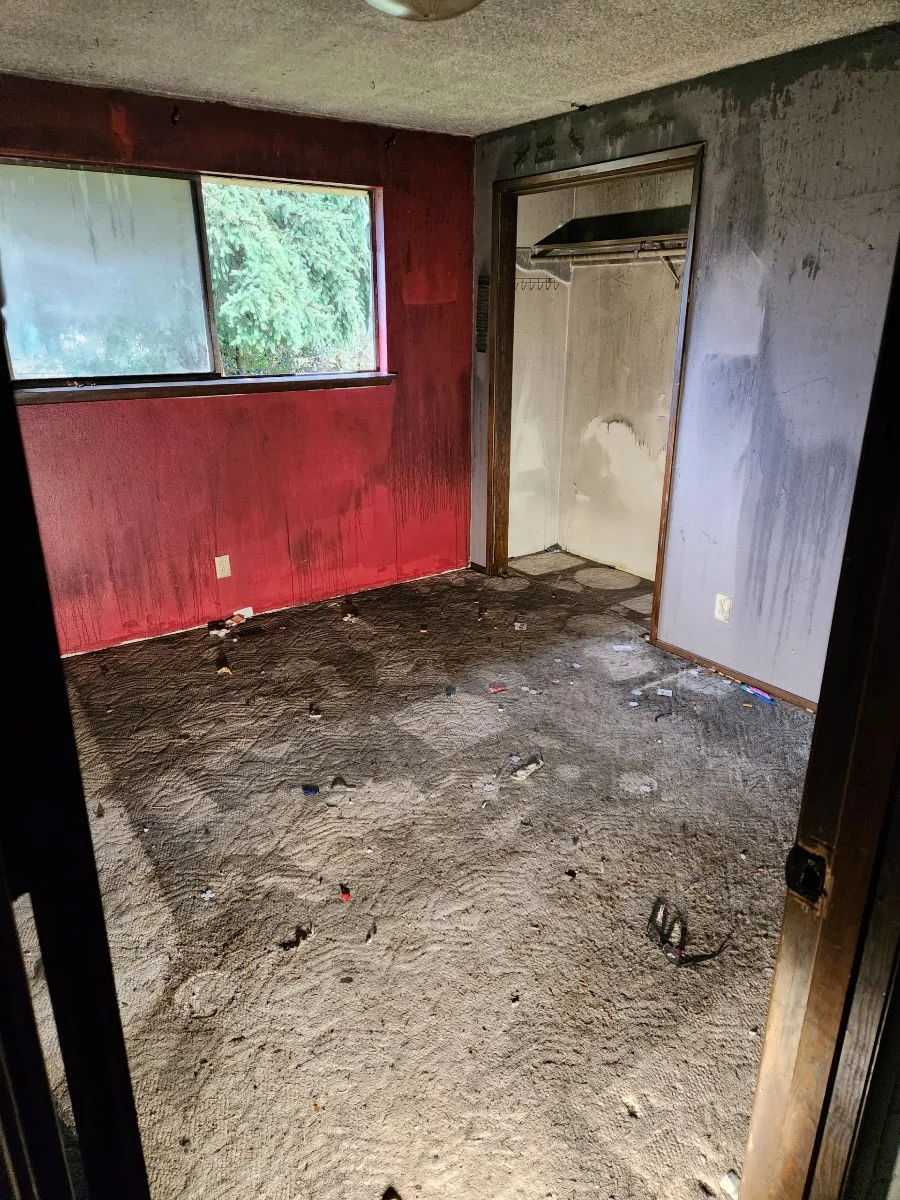 fire damaged room Idaho